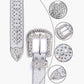 Unisex Gothic Crystal Diamond Halloween Belt