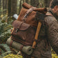 Handmade Full Grain Leather Classic Rucksack