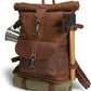 Handmade Full Grain Leather Classic Rucksack