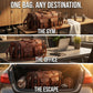 Men's Handmade Genuine Leather Overnight Duffel - 24