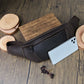 Men's Customized Leather Waist Pouch - Active Lifestyle