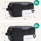 Men's High-Gloss Medium Leather Toiletry Bag