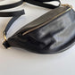 Women's Nappa Leather Hip Bag & Crossbody with Gold or Silver Hardware