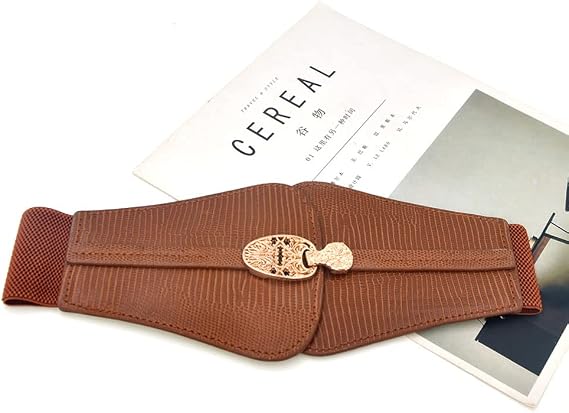 Women's Plus-Size Wide Elastic Corset Waist Belt
