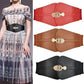 Women's Plus-Size Wide Elastic Corset Waist Belt