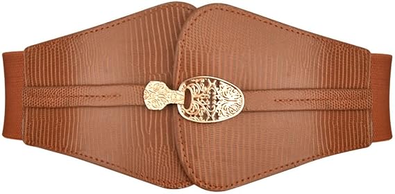 Women's Plus-Size Wide Elastic Corset Waist Belt