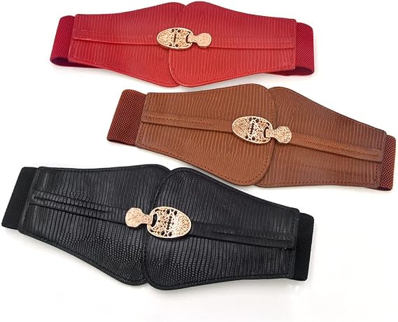 Women's Plus-Size Wide Elastic Corset Waist Belt