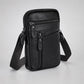 Men's Slim Leather Phone Crossbody Pouch