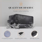 Men's Rigid-Wall Waterproof Leather Shave Kit