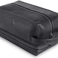 Men's Rigid-Wall Waterproof Leather Shave Kit
