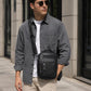 Men's Vintage Leather Messenger Crossbody Pouch
