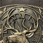 Fraternal Order of the Elks Brass Belt Buckle