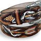 Men's Hand-Tooled Floral Western Belt – Full Grain Leather
