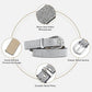 Women's Silver Sparkly Diamond D-Ring Belt