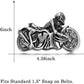 Skull Rider Motorcycle Belt Buckle - Biker Punk Style