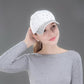 Unisex Rhinestone Crystal Sport Cap – Ponytail Opening