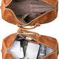 Men's Vintage Top-Grain Leather Duffel - Shoe Pocke