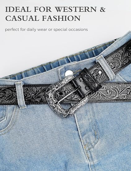 Western Replacement Belt Buckle - Easy Swap Design