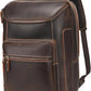 Men's Waxed Full Grain Leather Business Rucksack – 17