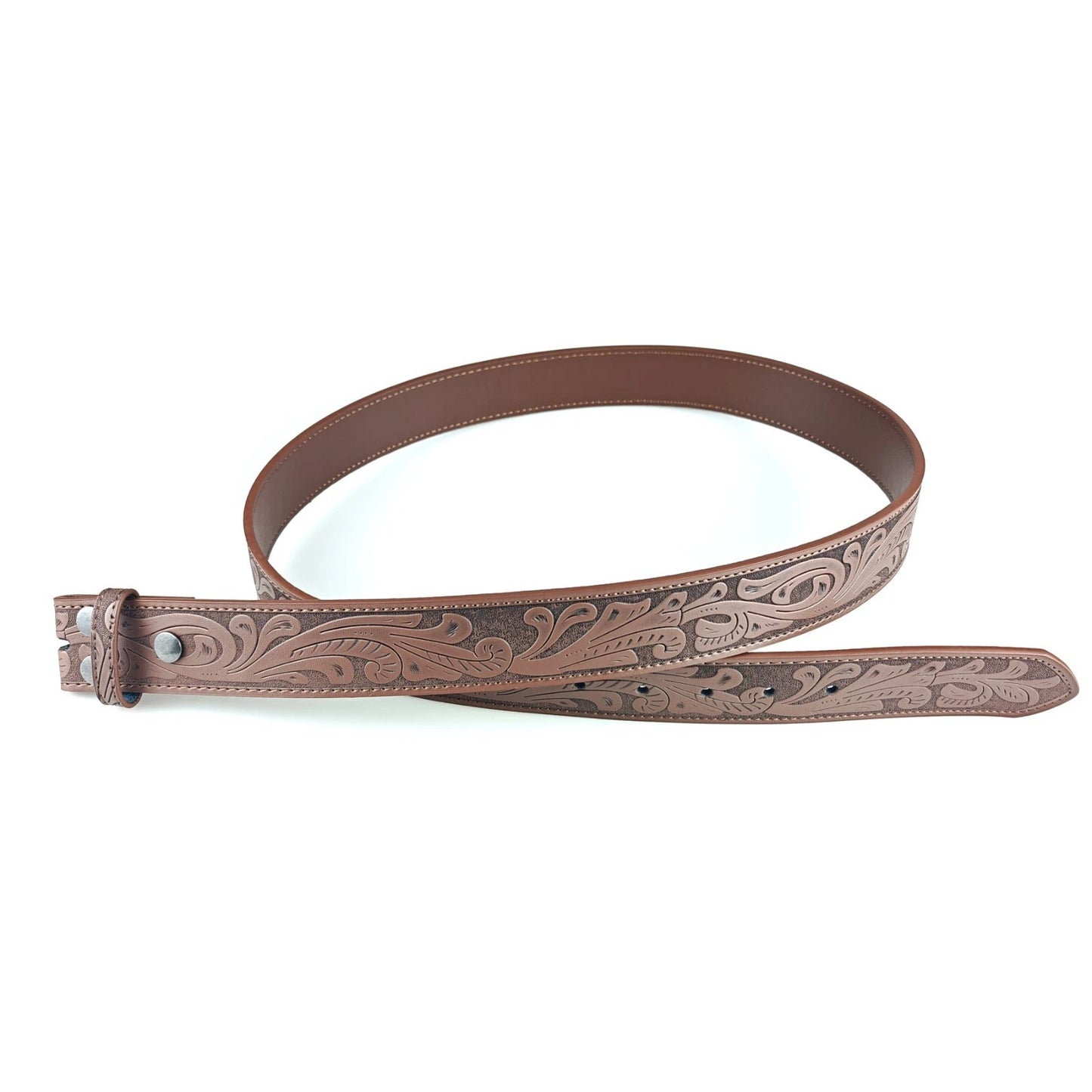 Men's Handmade Leather Cowboy Rodeo Belt