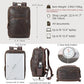 Men's Weathered Full Grain Cowhide Weekender Backpack