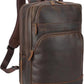 Men's Weathered Full Grain Cowhide Weekender Backpack