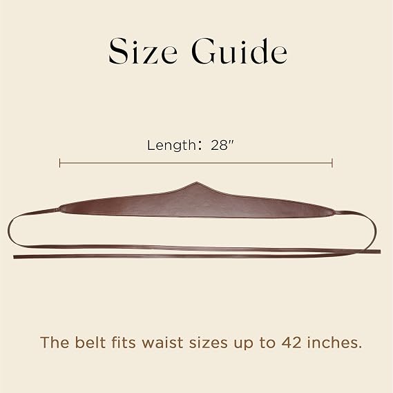 Women's Wide Renaissance Obi Corset Belt – Tie Closure