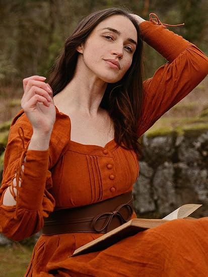 Women's Wide Renaissance Obi Corset Belt – Tie Closure