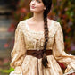 Women's Wide Renaissance Obi Corset Belt – Tie Closure