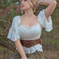 Women's Wide Renaissance Obi Corset Belt – Tie Closure