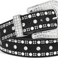 Women's Y2K Punk Rivet Rhinestone Studded Belt
